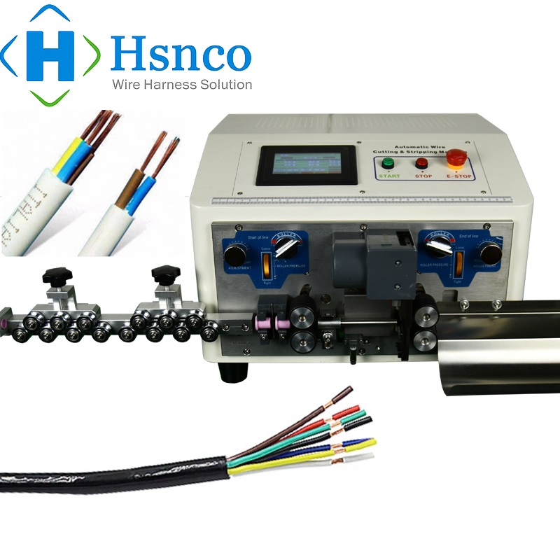 Máy cắt & tuốt dây điện đa lõi tự động HS-BX905 | HSNCO Việt Nam
